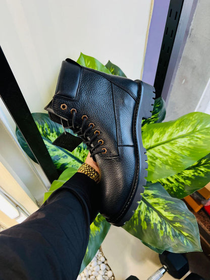 Shoes boots timberland black leather