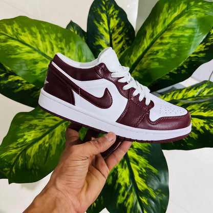 Shoes nike air jordan 1 low wine mehroon