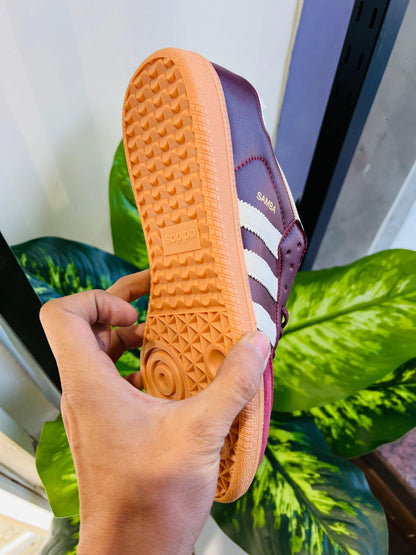 Shoes adidas samba wine mehroon