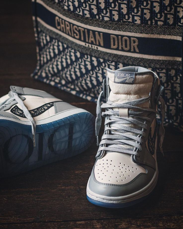 Shoes nike air jordan 1 christian dior