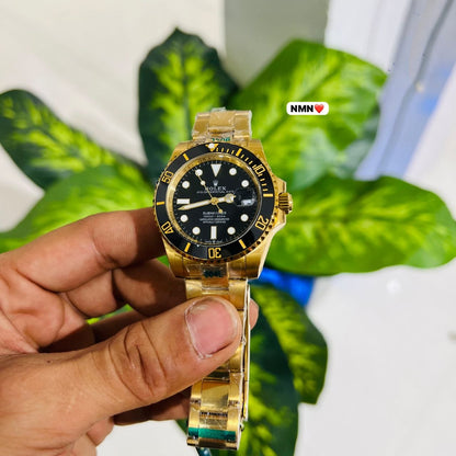 Watch premium rolex gold green (Copy 4)