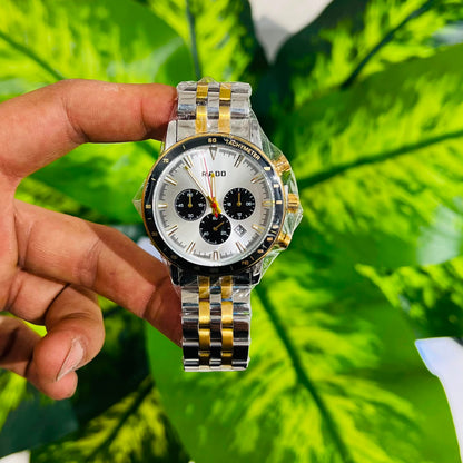 Watch rado gold silver