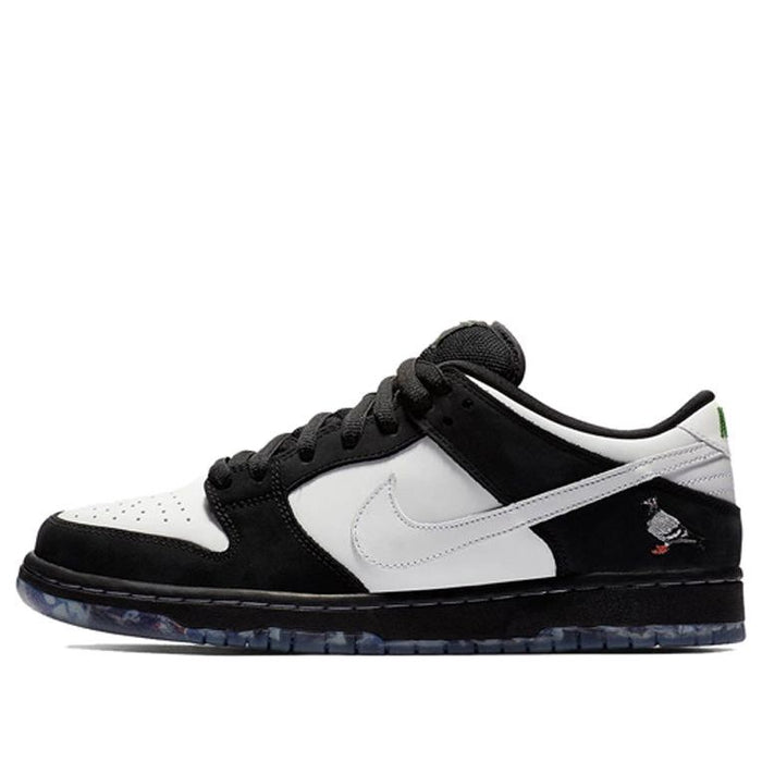 Shoes Nike Sb Dunk Low Panda Pigeon black white green