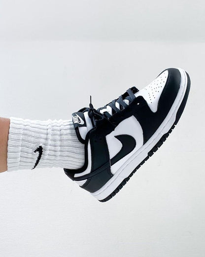 Shoes nike sb dunk panda low black white