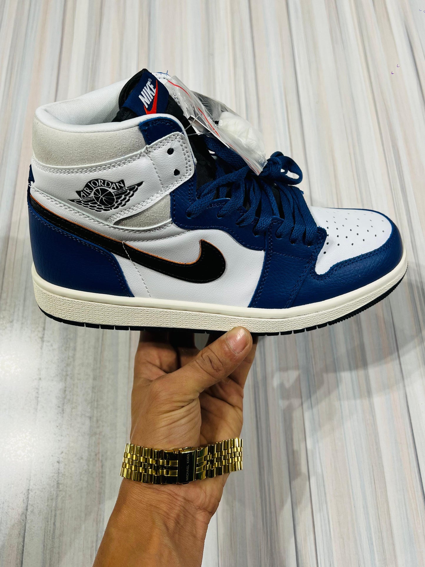 Shoes nike air jordan 1 blue 💙