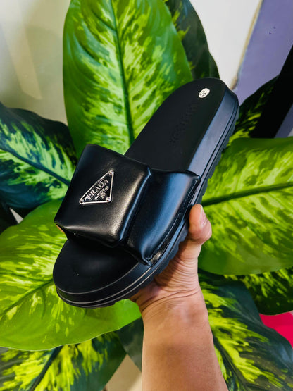 Slippers prada all black