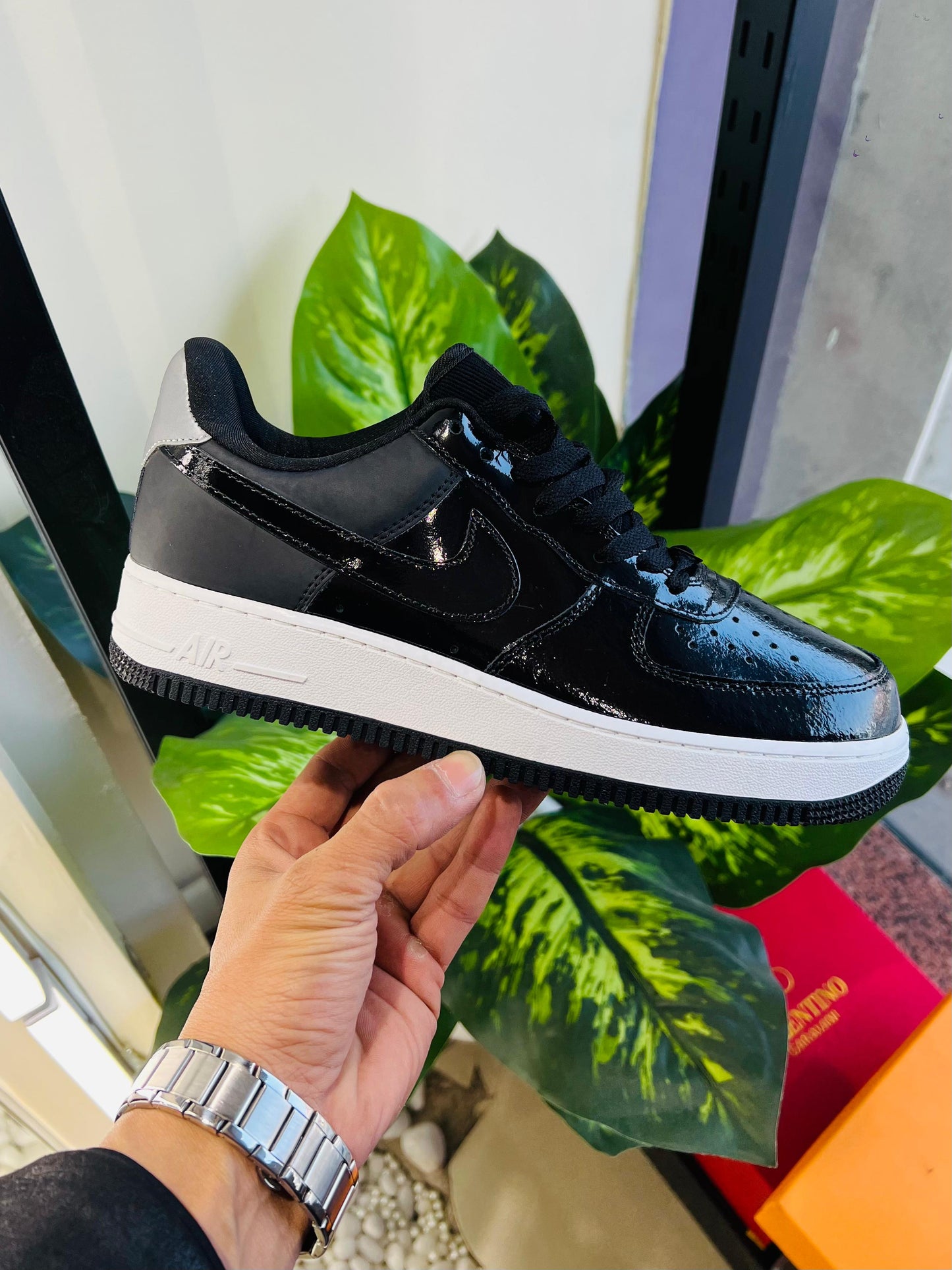 Shoes Nike airforce 1 black patent