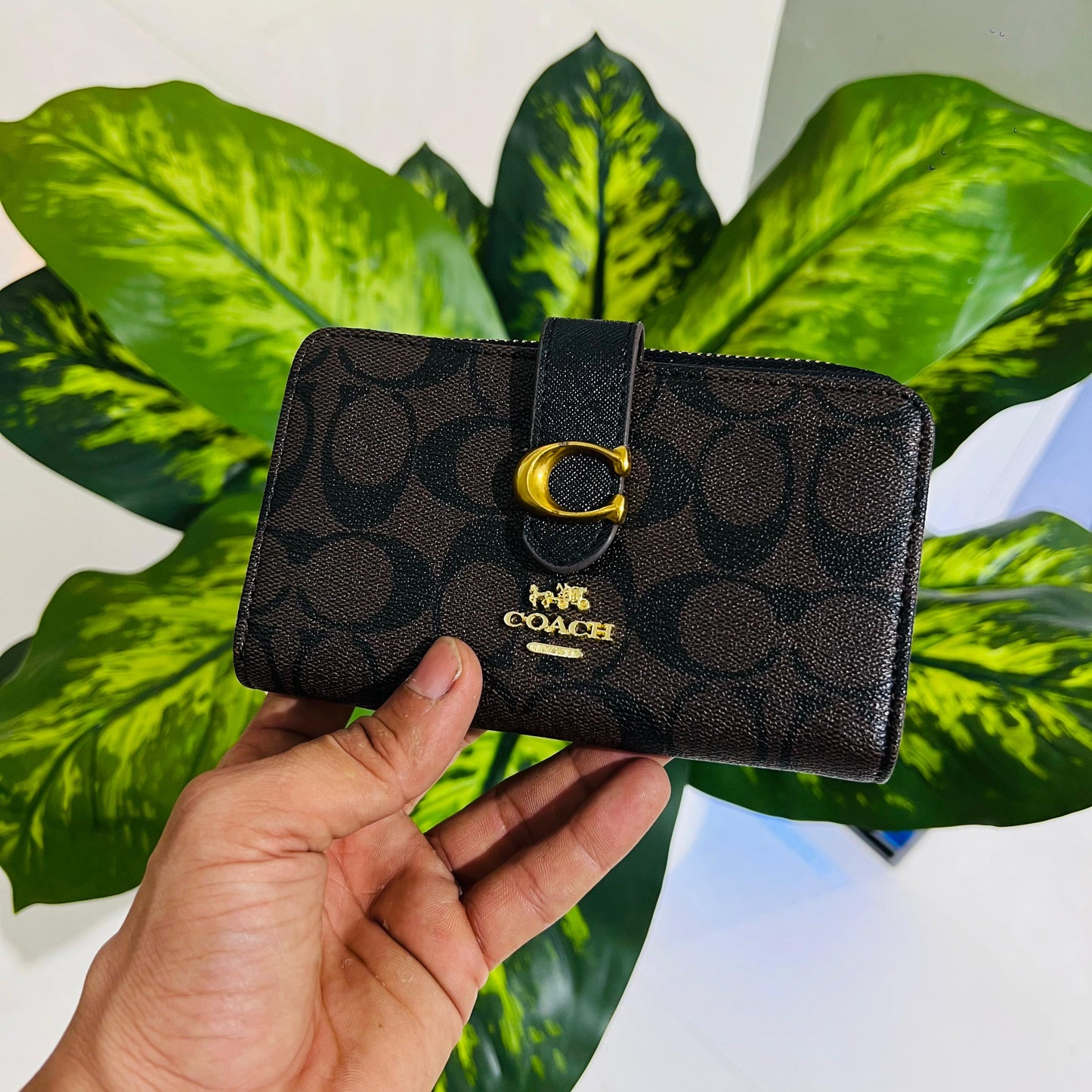 Hand wallet/clutch coach