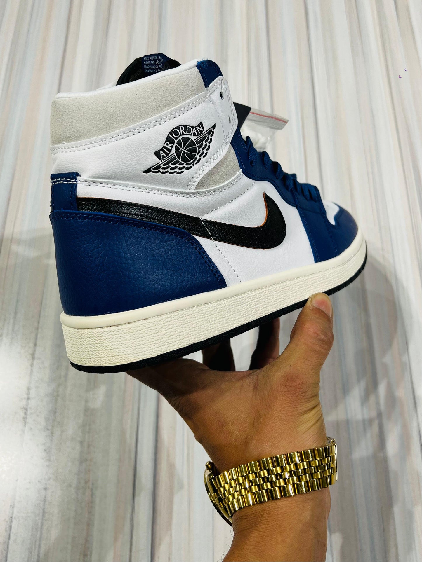 Shoes nike air jordan 1 blue 💙