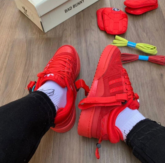 Shoes adidas bad bunny red