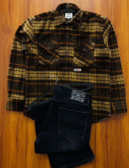Jacket shacket shirt x jacket check burberry