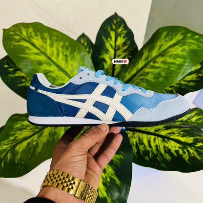 Shoes asics tiger serrano onitsuka blue