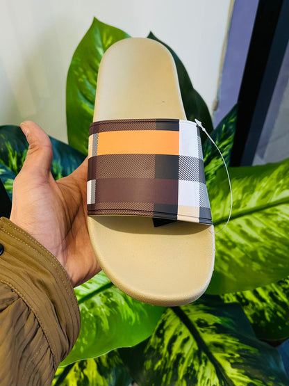 Slippers burberry flag model