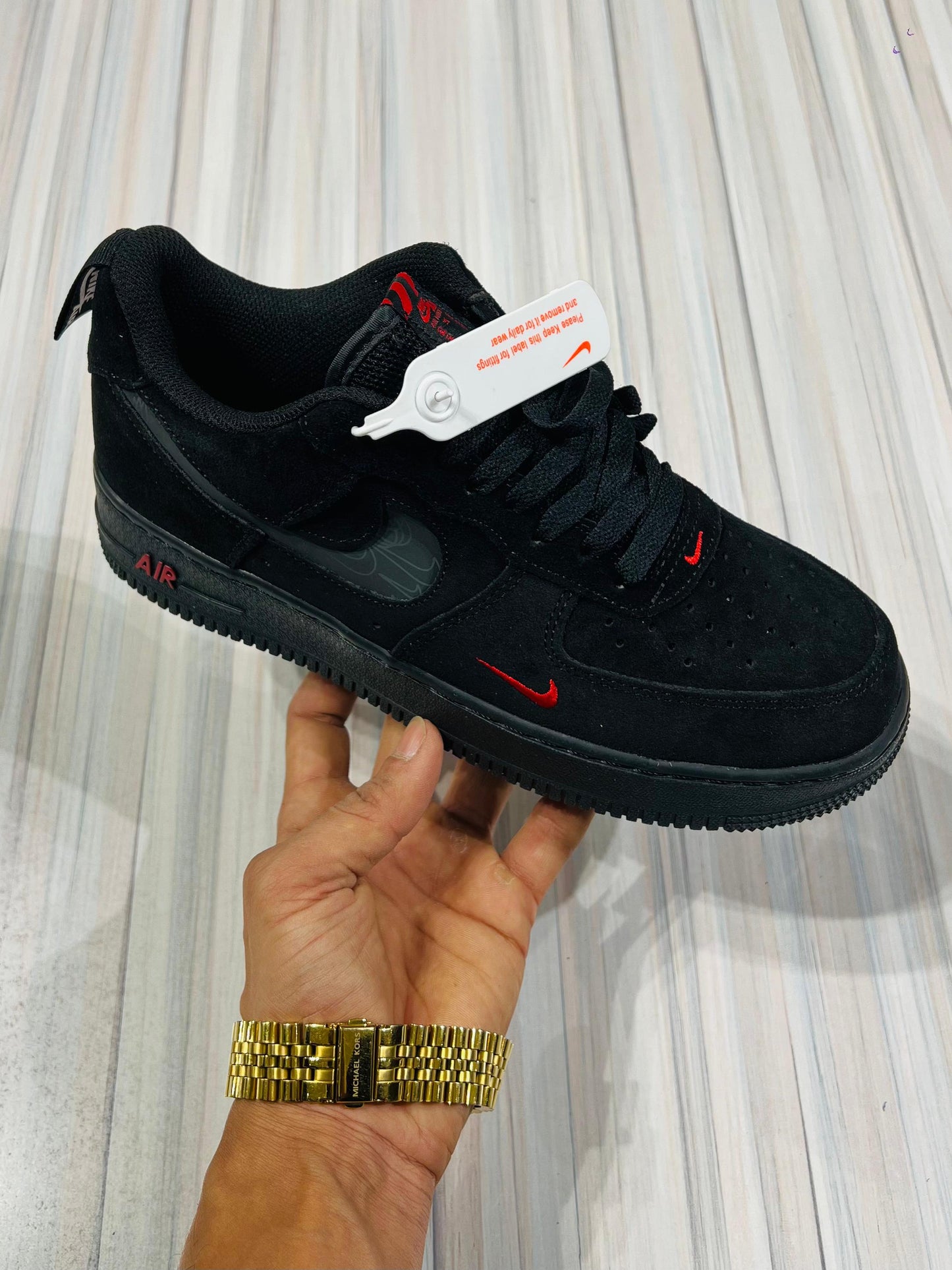 Shoes nike airforce 1 black og