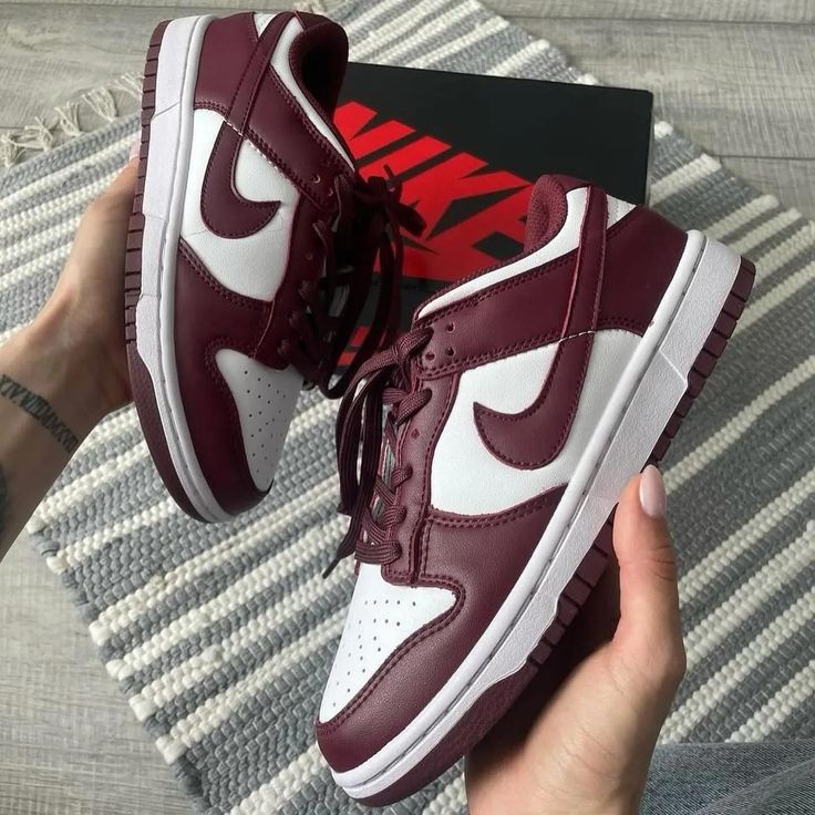 Shoes nike sb dunk low wine/ mehroon etc
