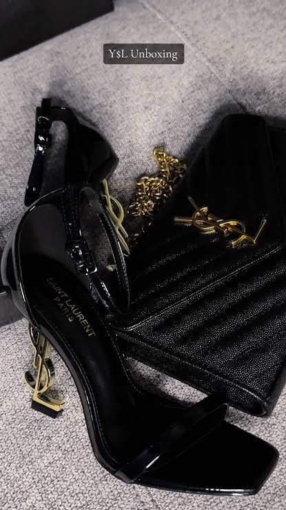 Girls heels ysl