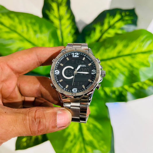 Watch ck silver digital