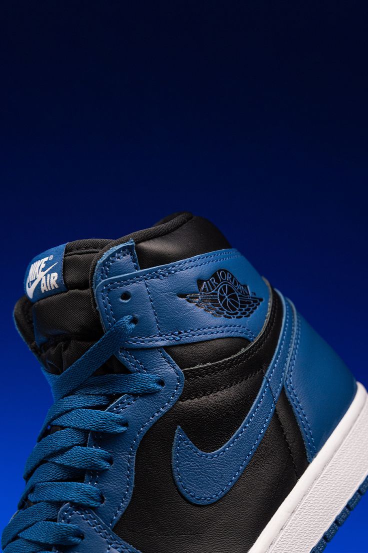 Shoes nike air jordan 1 high blue 💙