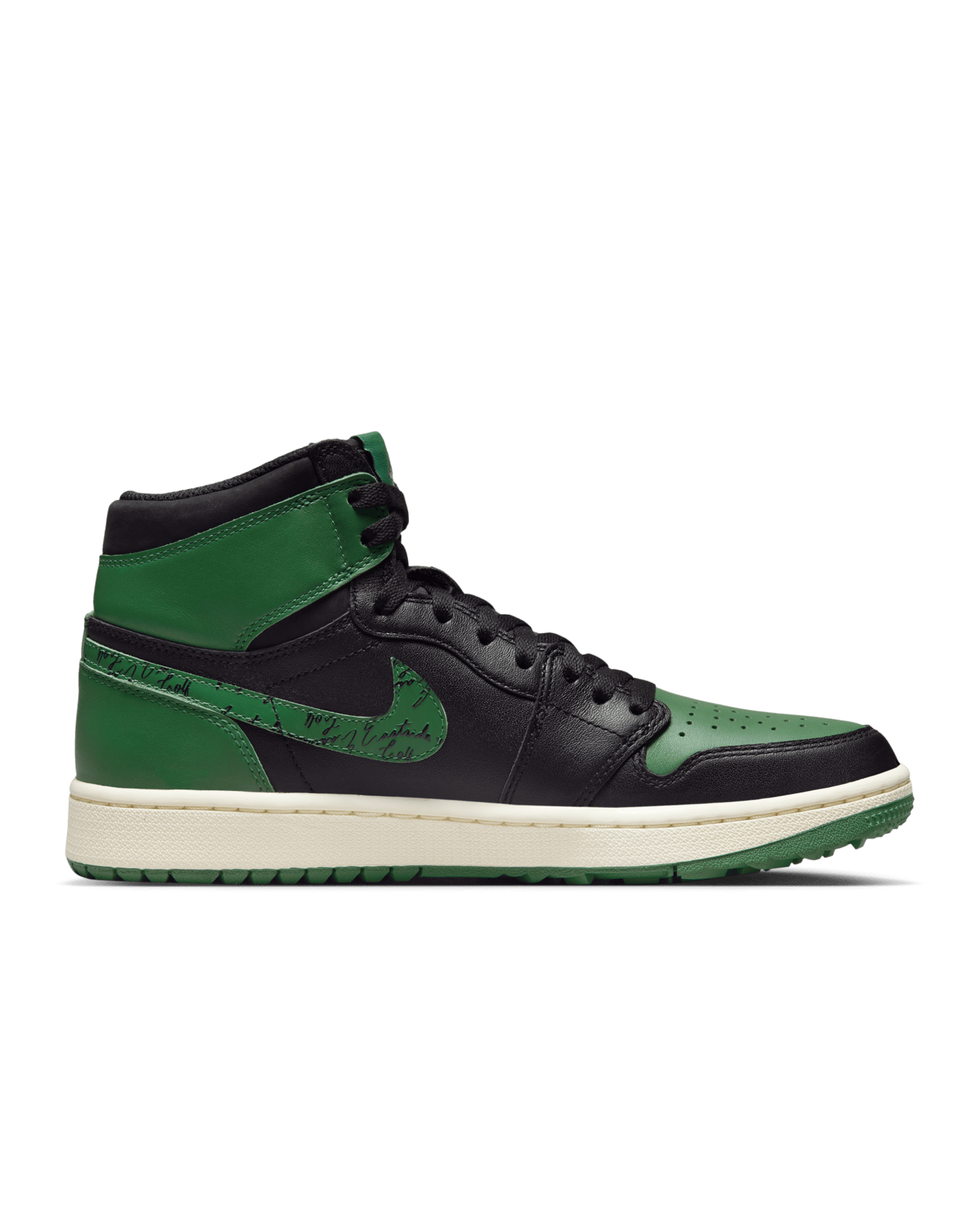 Shoes nike Air Jordan 1 High G x Eastside Golf Black and Malachite the change 1961