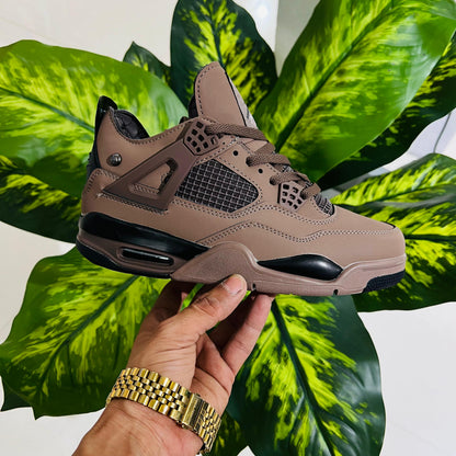 Shoes nike air jordan retro 4 flight brown shade