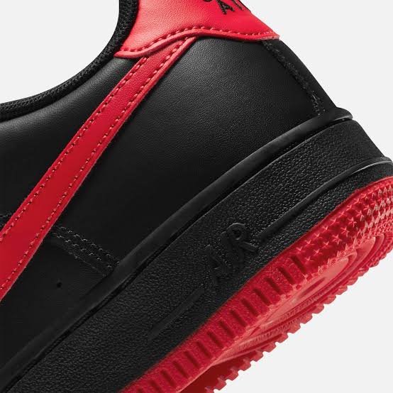 Shoes nike airforce 1 black red