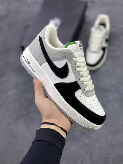 Shoes nike airforce 1 grey black green