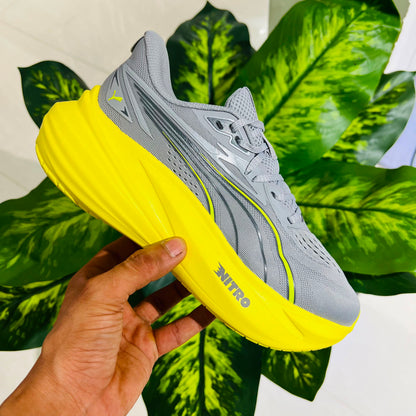 Shoes puma grey yellow 💛 rarest
