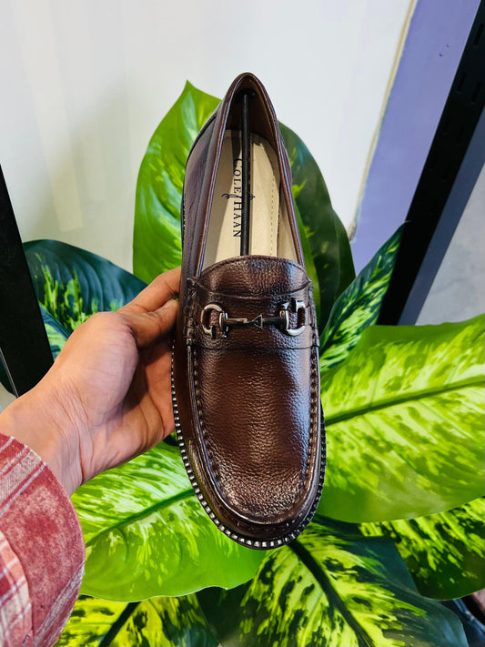 Formal belly cole haan brown