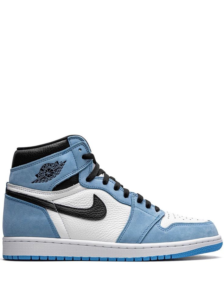 Shoes nike air jordan 1 university blue