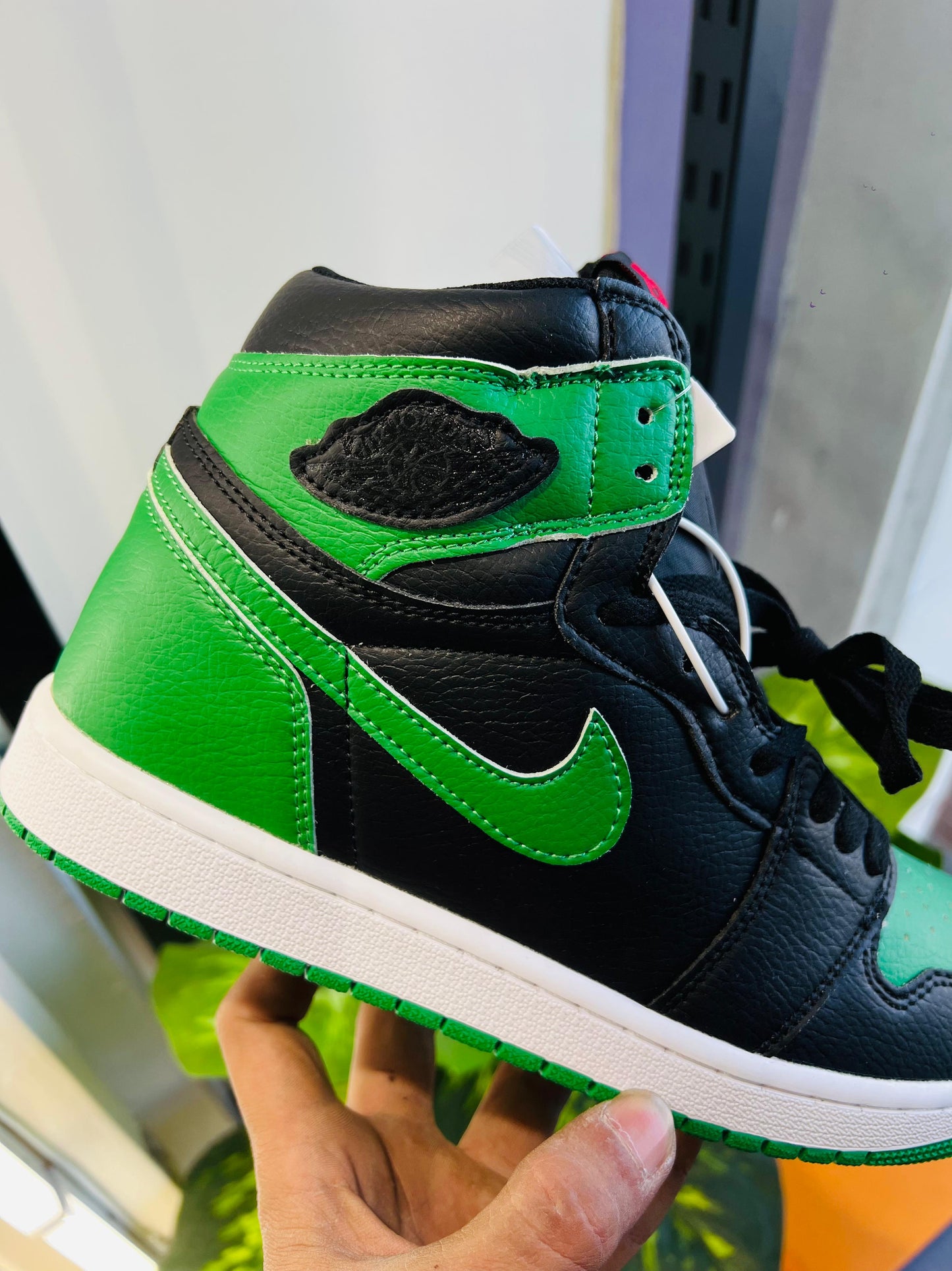 Shoes Nike air jordan 1 green black