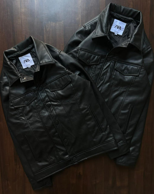 Leather jacket