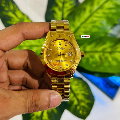 Watch rolex gold
