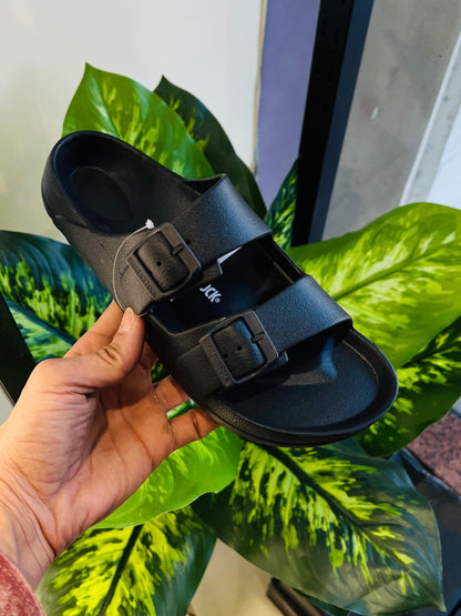 Slippers birkenstock black unibody