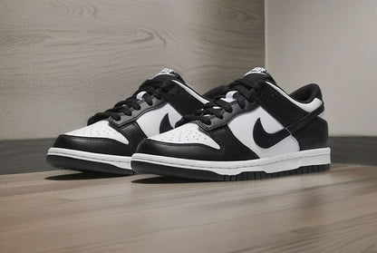 Shoes nike sb dunk panda low black white