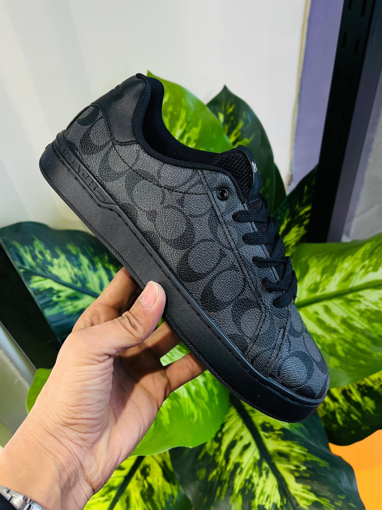 Shoes coach black sneakers