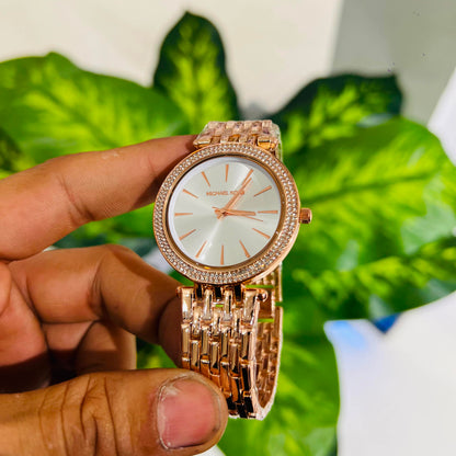 Girls watch mk rose gold