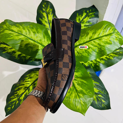 Formal belly lv brown premium 🤩