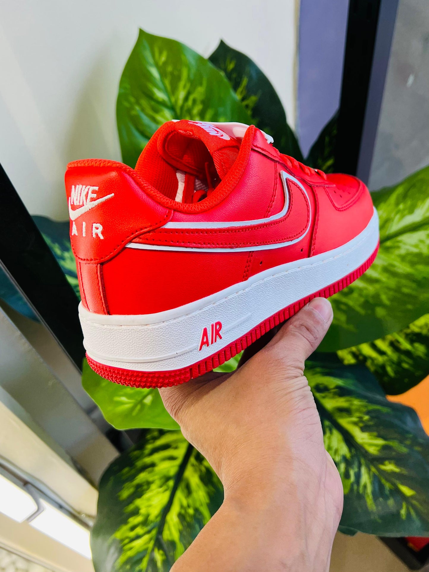 Shoes Nike airforce 1 red