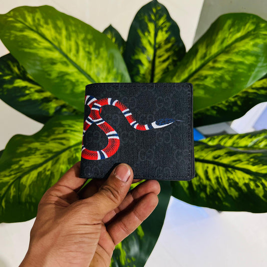 Wallet gucci black snake