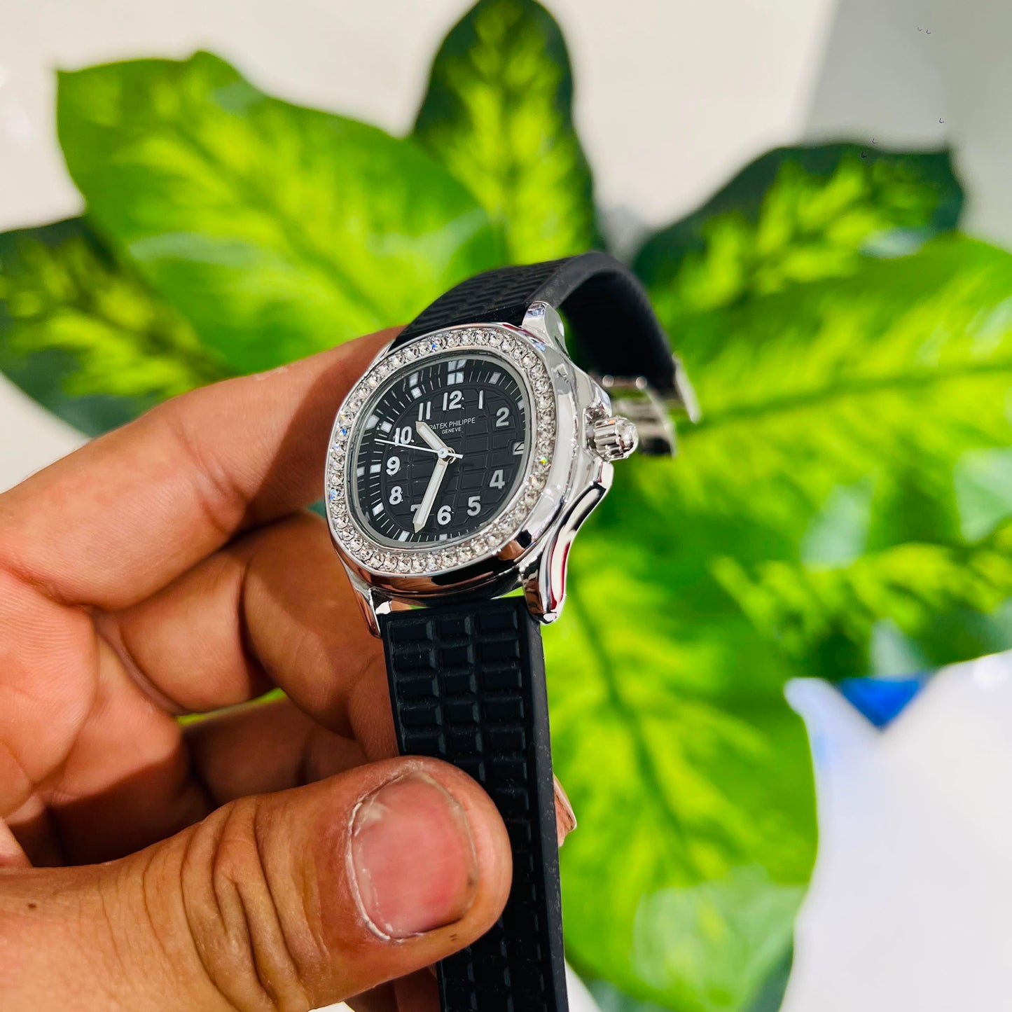 Girls watch pp black