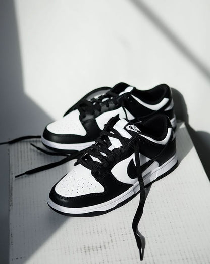 Shoes nike sb dunk panda low black white