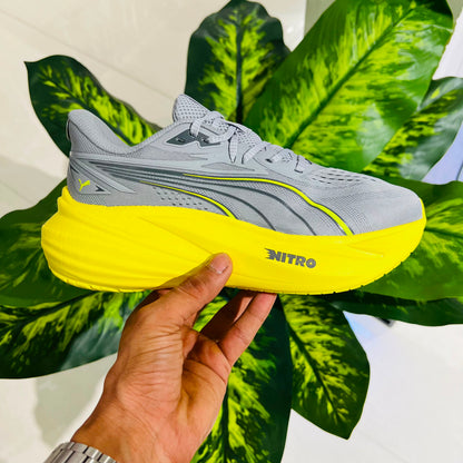Shoes puma grey yellow 💛 rarest