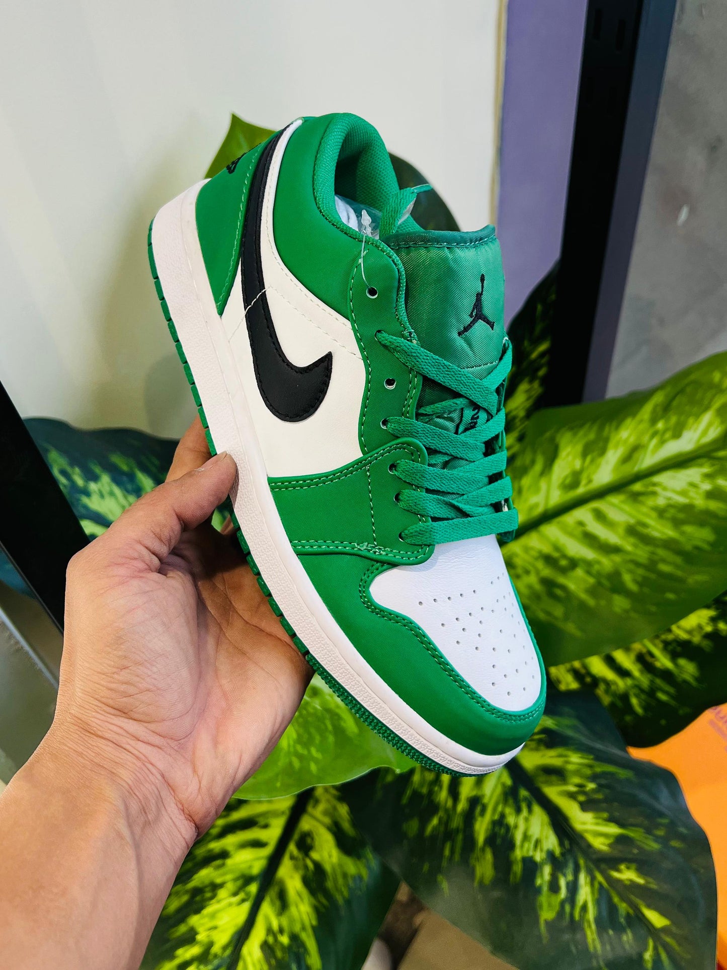 Shoes Nike air jordan1 green low