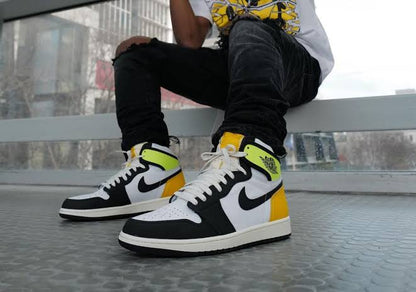 Shoes nike air jordan high volt gold