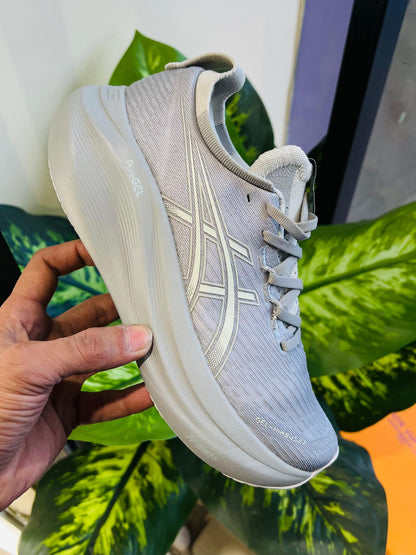 Shoes Asics running grey