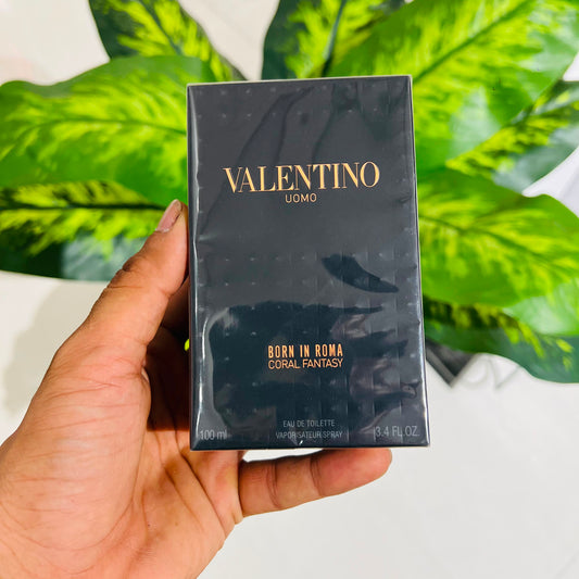Perfume valentino uomo born in roma coral fantasy