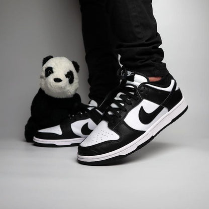 Shoes nike sb dunk panda low black white
