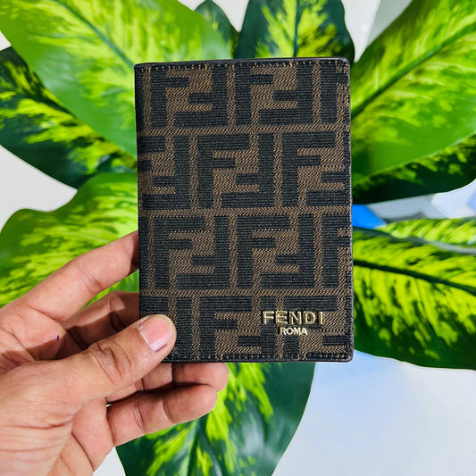 Passport holder fendi print