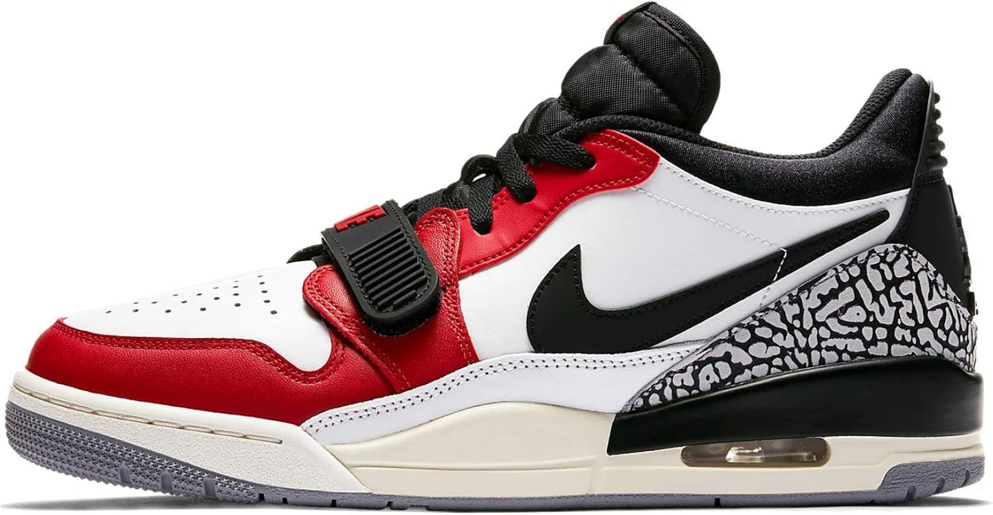Shoes nike air jordan legacy 312 red black white off white