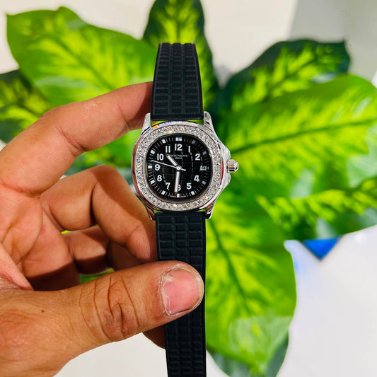 Girls watch pp black